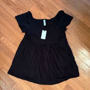 Elegant Black Women's Blouse